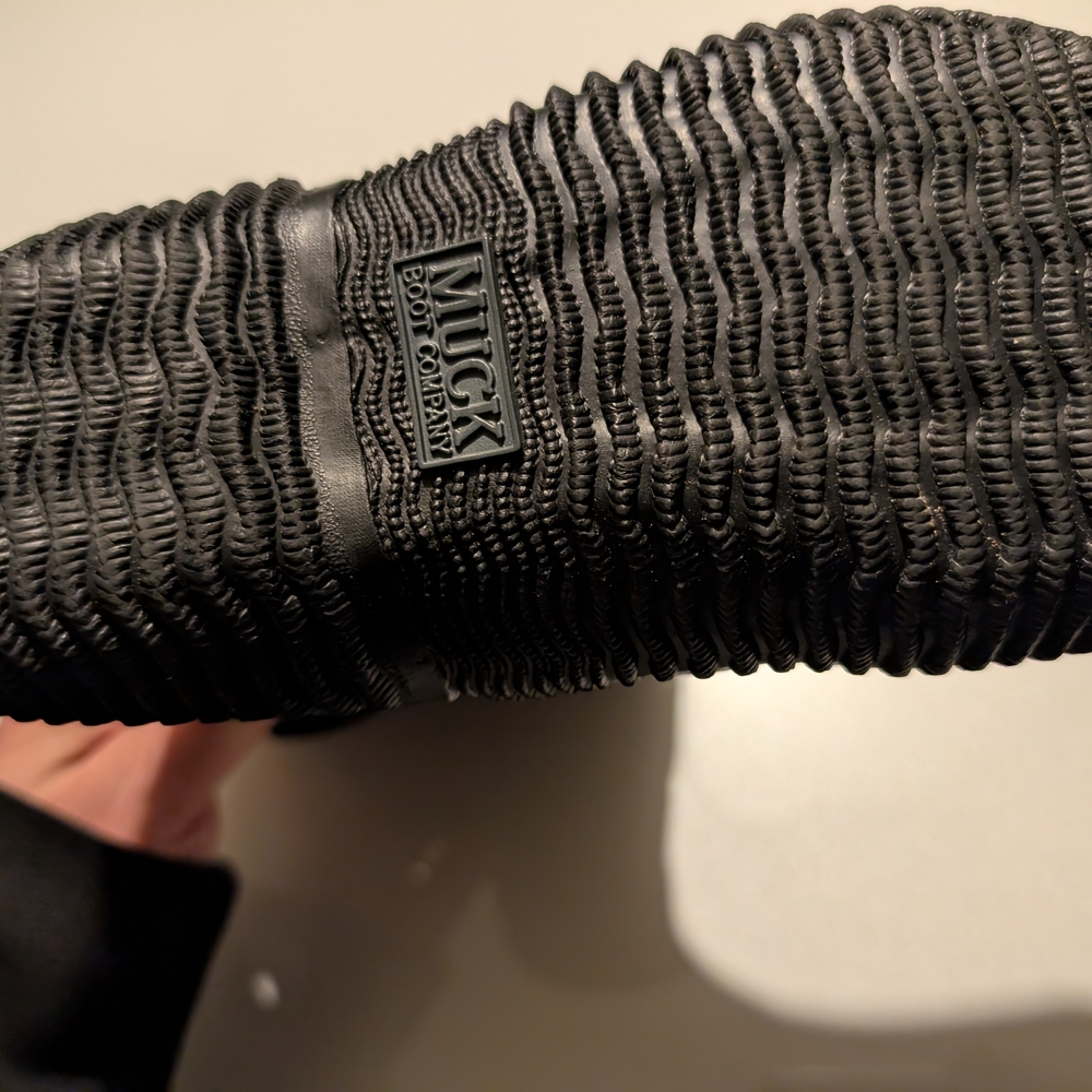Black and Blue Neoprene Boots - Picture 4 of 8